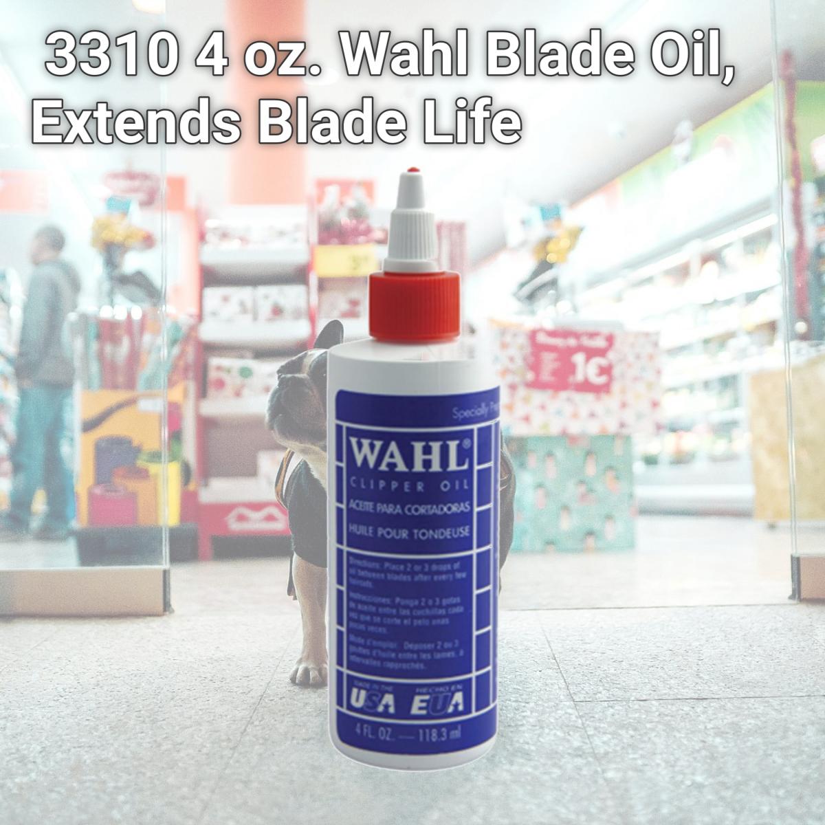 Picture of Wahl Clipper 3310 4 oz. Wahl Blade Oil, Extends Blade Life
