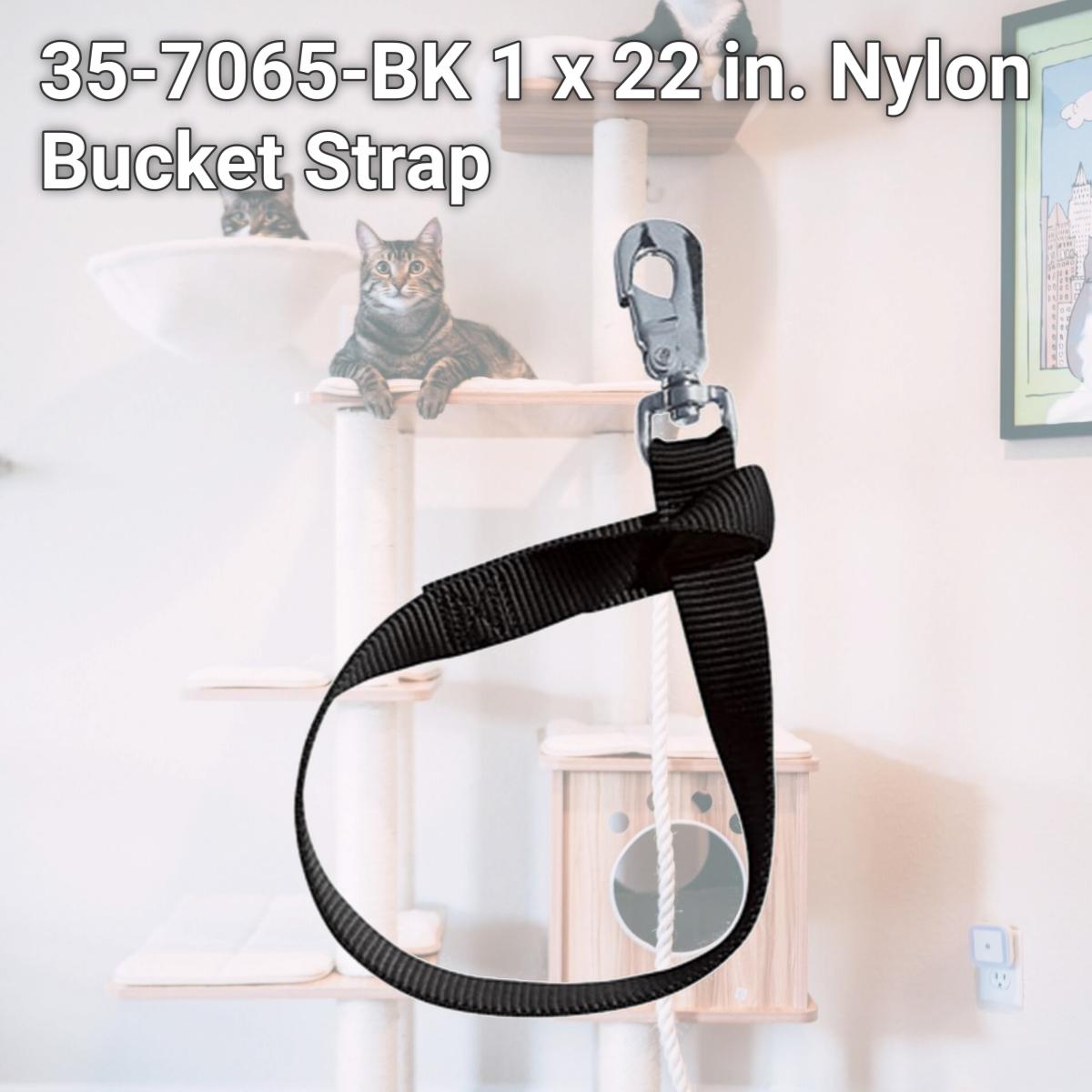 Picture of Weaver Leather 35-7065-BK 1 x 22 in. Nylon Bucket Strap