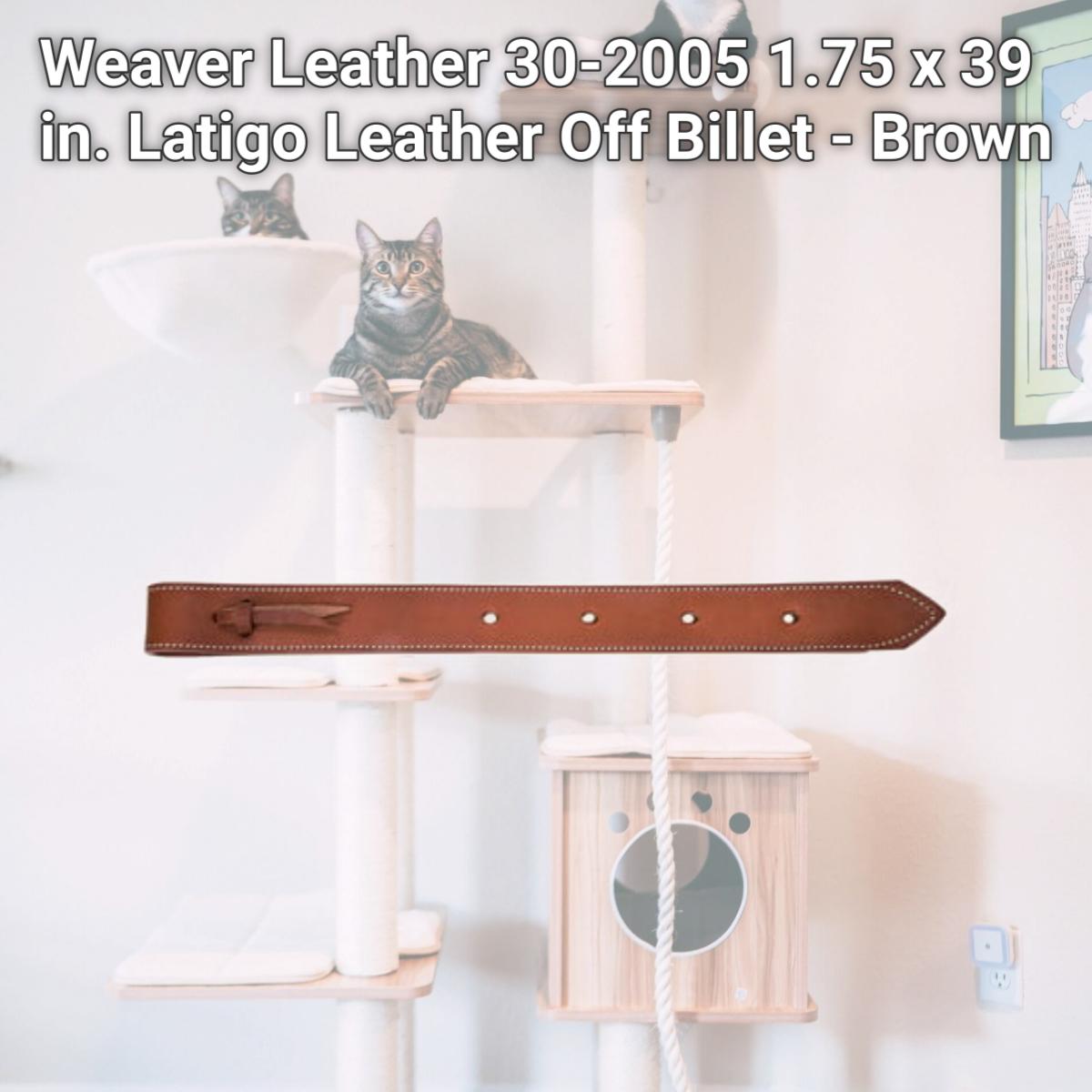 Picture of Weaver Leather 30-2005 1.75 x 39 in. Latigo Leather Off Billet - Brown