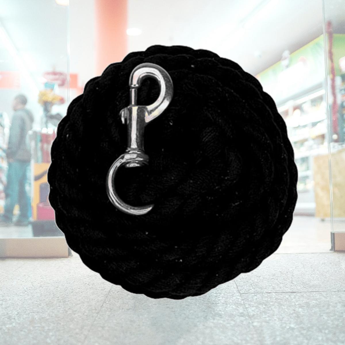 Picture of Weaver Leather 35-1910-BK 0.63 in. x 10 ft. Soft Cotton Lead Rope, Black