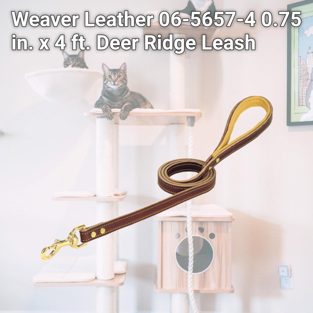 Picture of Weaver Leather 06-5657-4 0.75 in. x 4 ft. Deer Ridge Leash