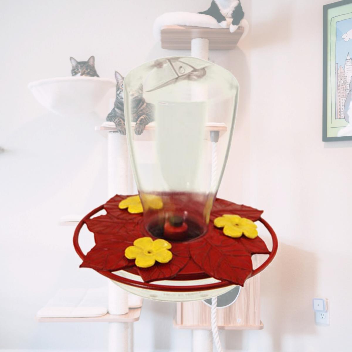 Picture of Woodlink NA35246 20 oz. Plastic Hummingbird Bird Feeder