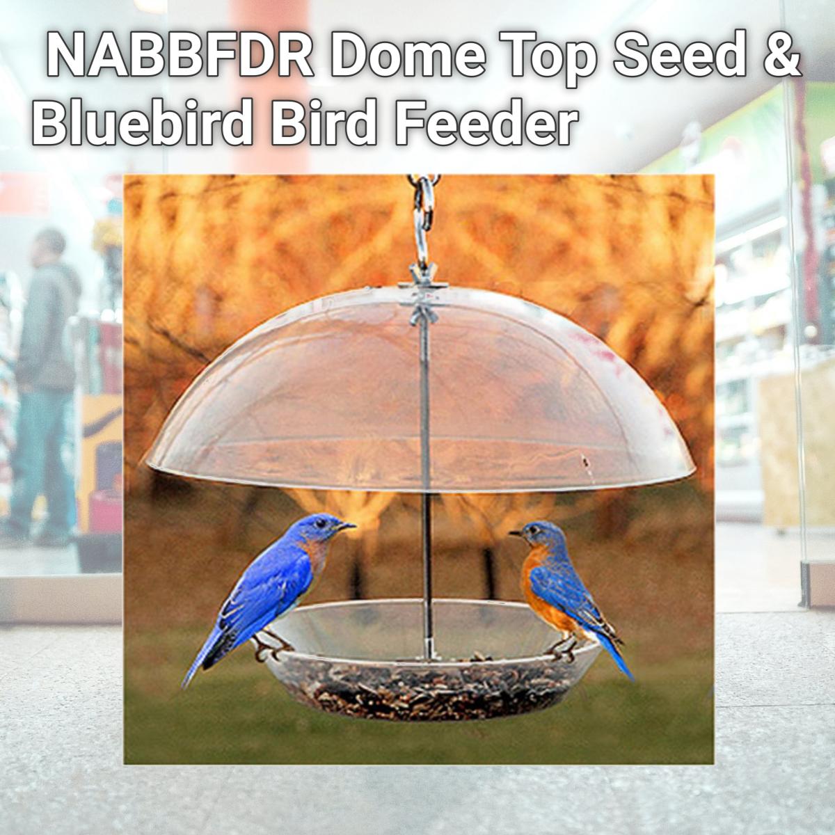 Picture of Woodlink NABBFDR Dome Top Seed & Bluebird Bird Feeder