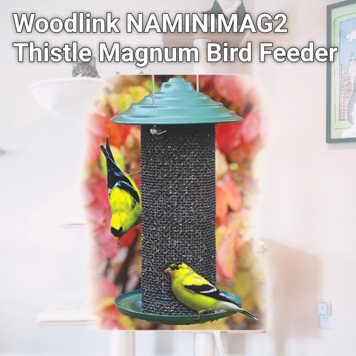 Picture of Woodlink NAMINIMAG2  Thistle Magnum Bird Feeder