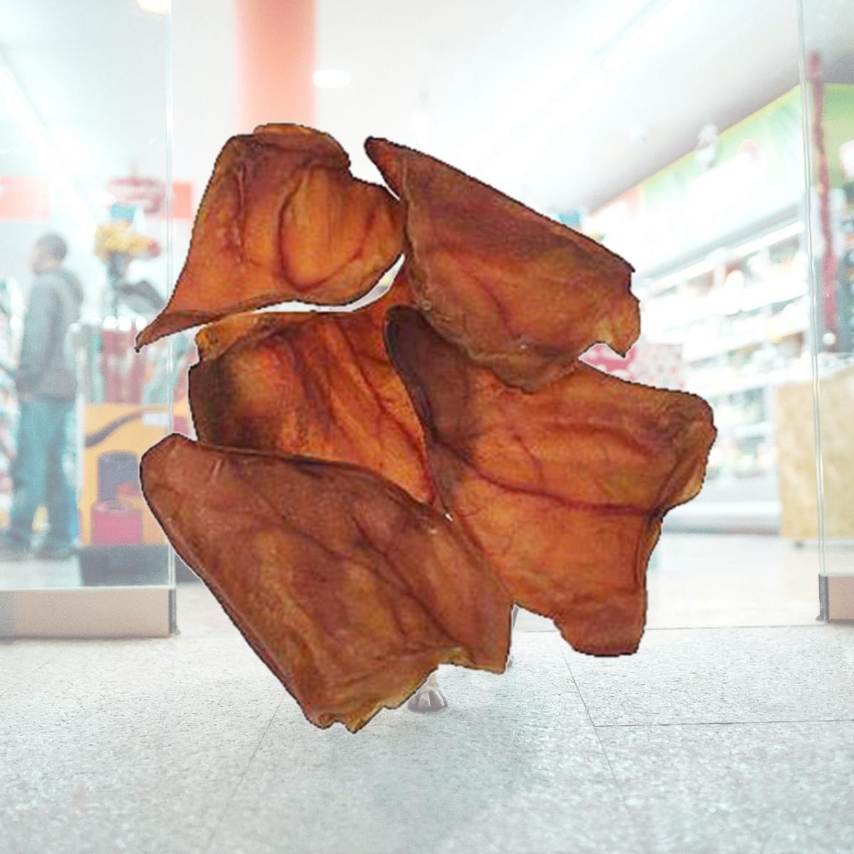 Picture of Jones Natural Chews 185 Premium Pig Ears Dog Treat- Pack Of 100