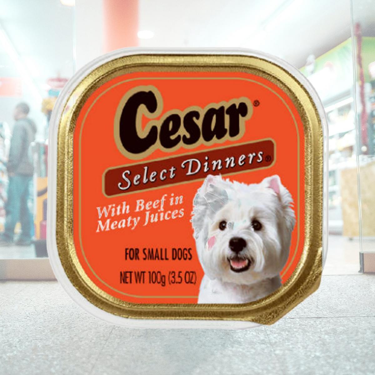Picture of Cesar Select 02451 3.5 oz. Porterhouse Steak Dinner Food, Pack Of 24