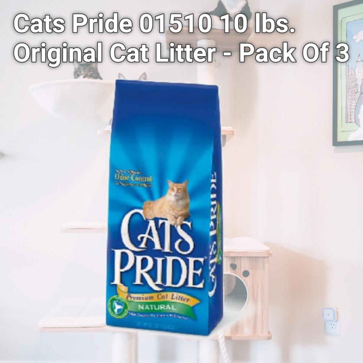 Picture of Cats Pride 01510 10 lbs. Original Cat Litter - Pack Of 3
