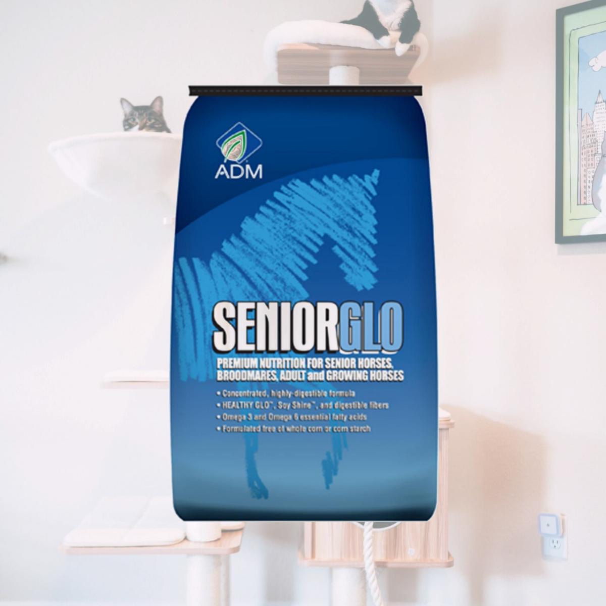 Picture of ADM Alliance Nutrition 10130AB 50 lbs. SeniorGlo Horse Feed Pellets
