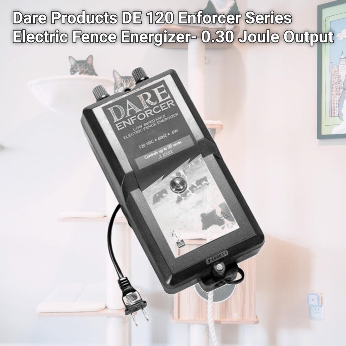 Picture of Dare Products DE 120 Enforcer Series Electric Fence Energizer- 0.30 Joule Output