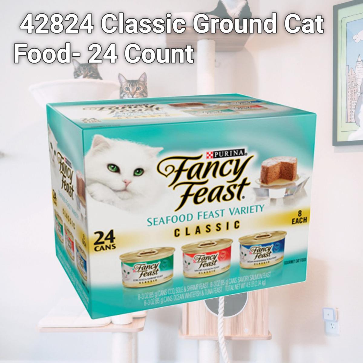 Picture of Fancy Feast 42824 Classic Ground Cat Food- 24 Count