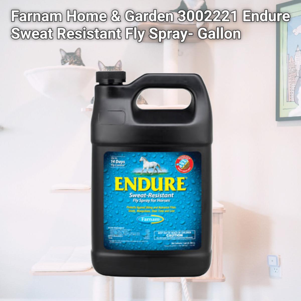 Picture of Farnam Home & Garden 3002221 Endure Sweat Resistant Fly Spray- Gallon
