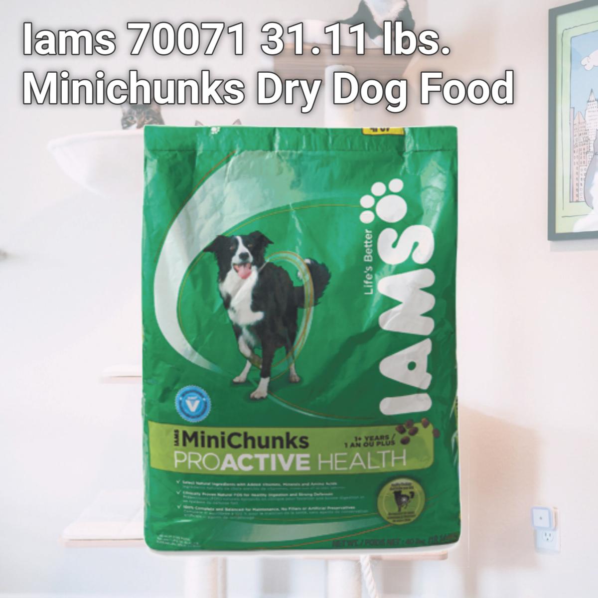 Picture of Iams 70071 31.11 lbs. Minichunks Dry Dog Food