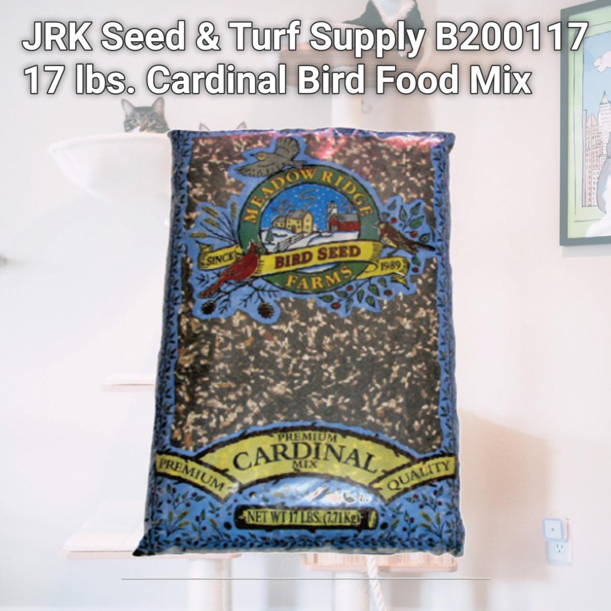 Picture of JRK Seed & Turf Supply B200117 17 lbs. Cardinal Bird Food Mix