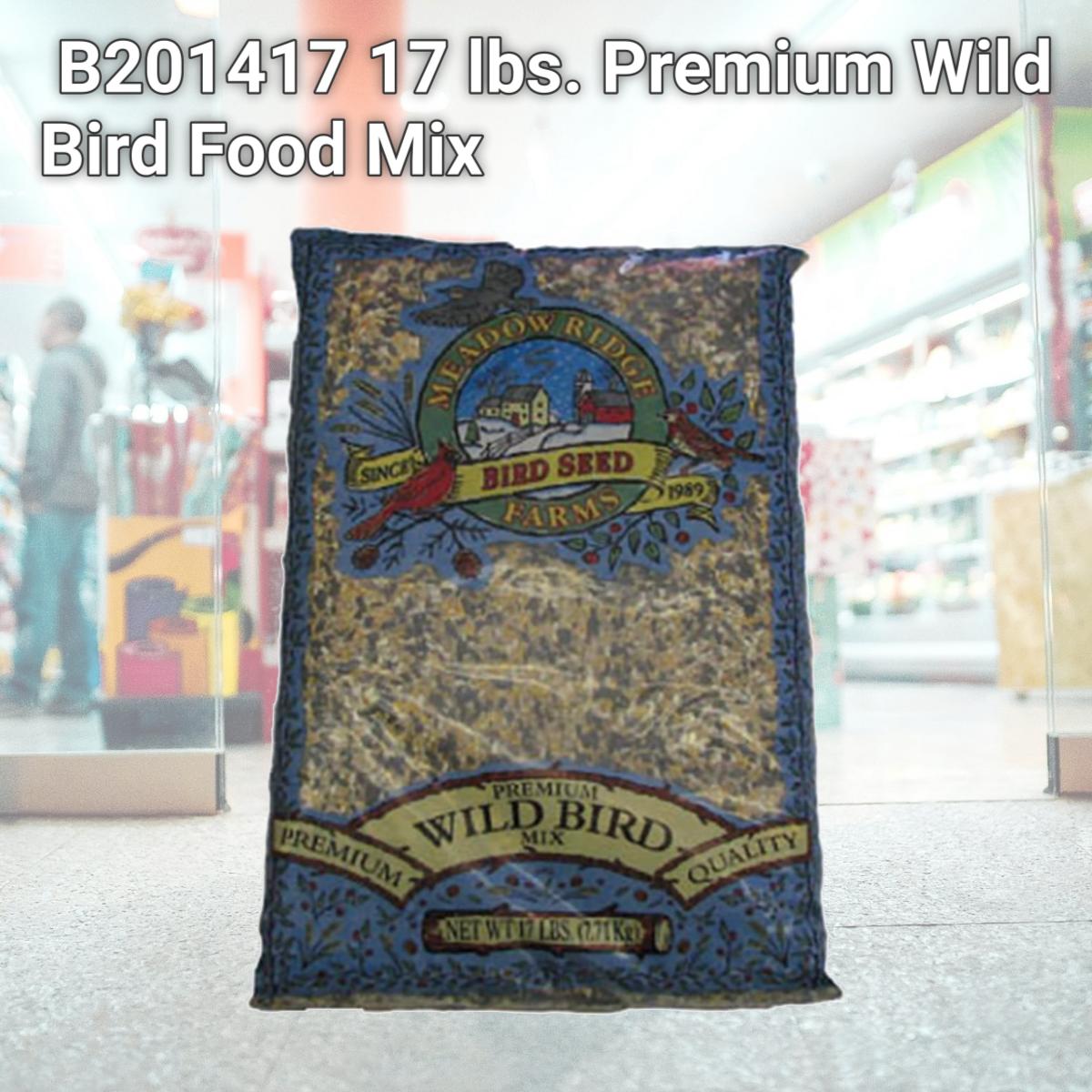 Picture of JRK Seed & Turf Supply B201417 17 lbs. Premium Wild Bird Food Mix