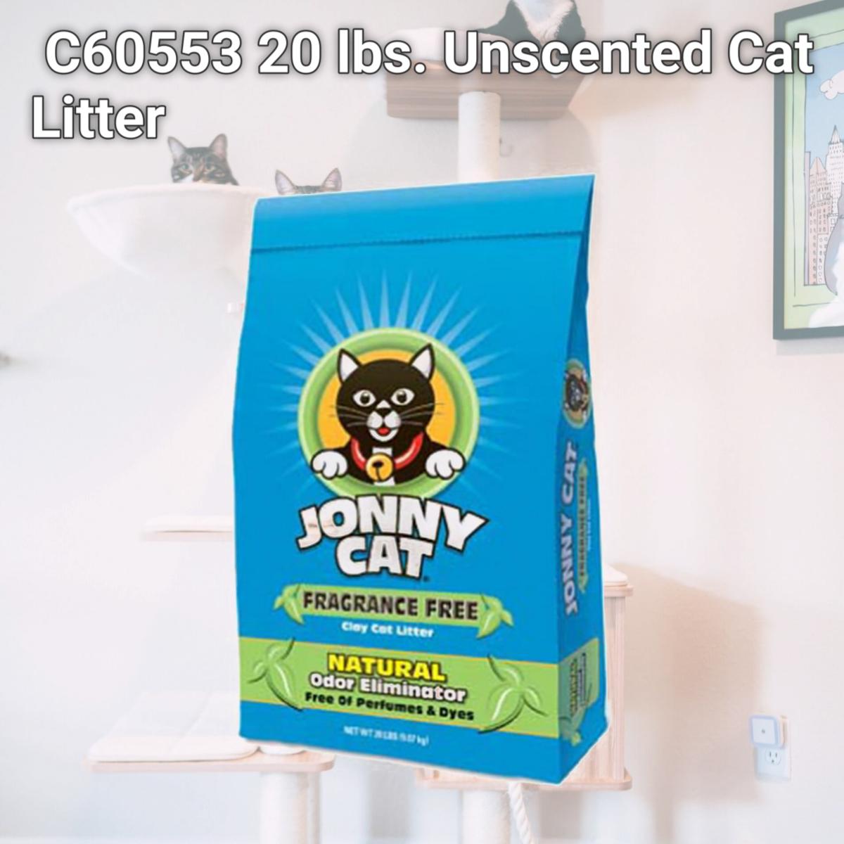 Picture of Johnny Cat C60553 20 lbs. Unscented Cat Litter