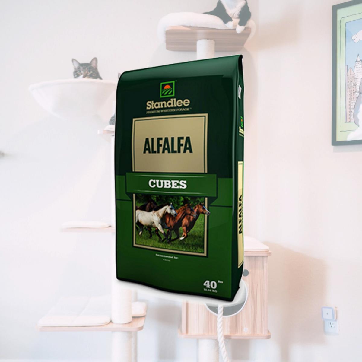 Picture of Standlee Hay 1180-40101-0-0 40 lbs. Premium Alfalfa Cubes Forage