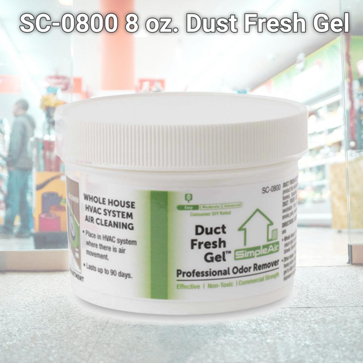 Picture of Simpleair Care Llc SC-0800 8 oz. Dust Fresh Gel