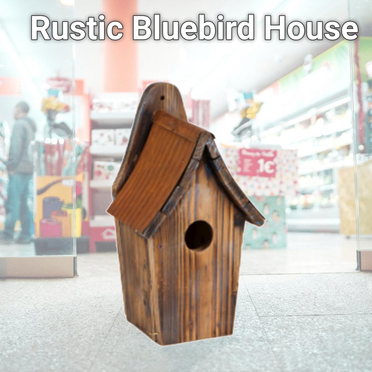 Picture of Reckitt Benckiser 208966 Rustic Bluebird House