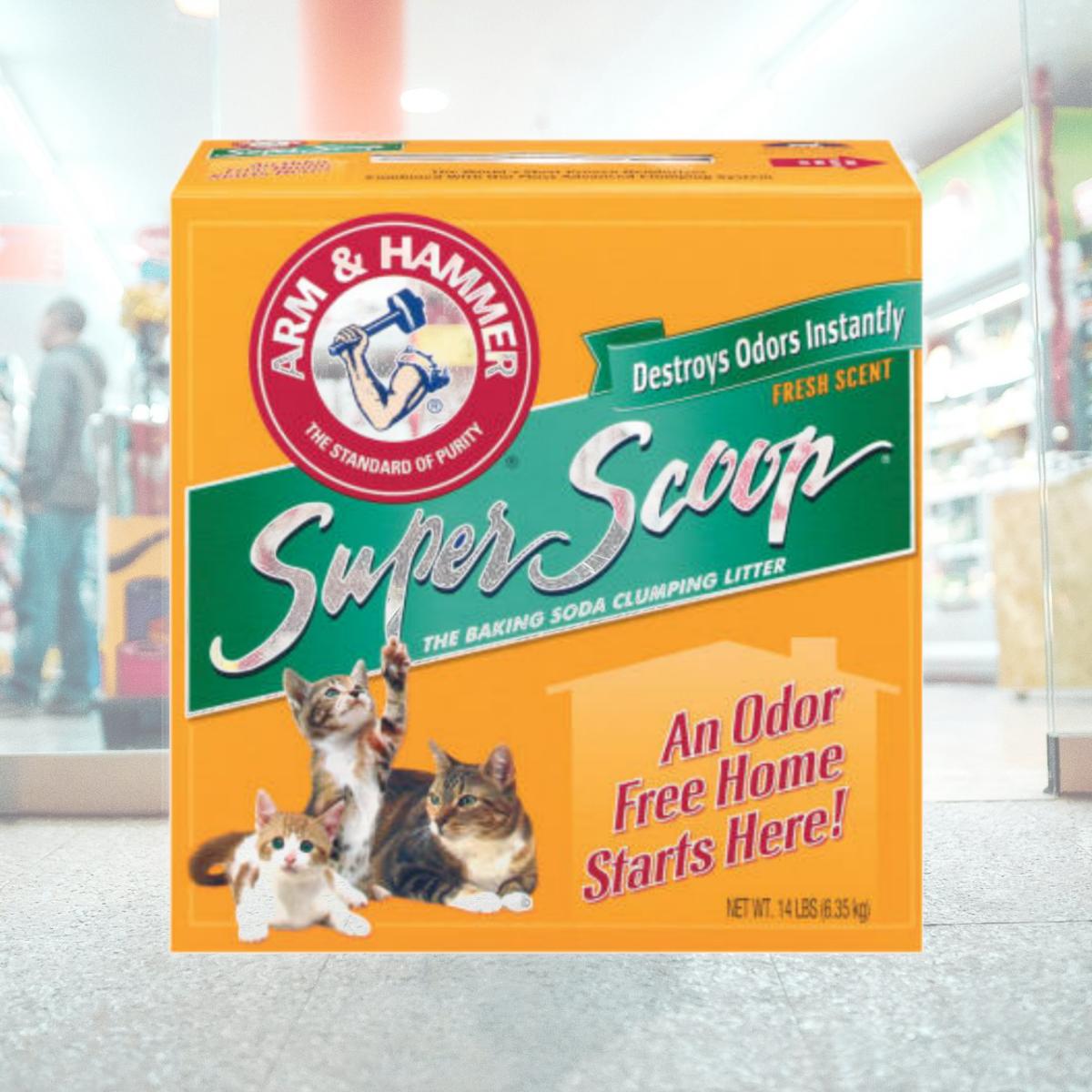 Picture of Church & Dwight 02200 20 lbs. Super Scoop Clumping Litter