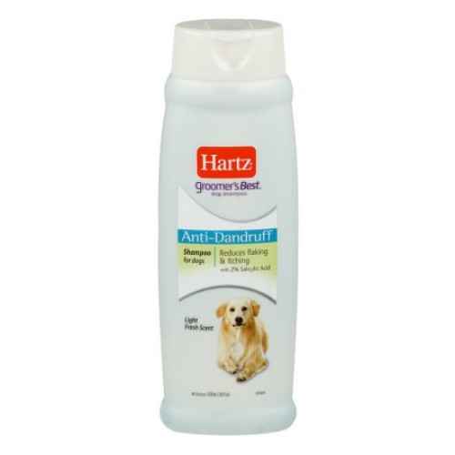 Picture of Hartz Mountain 218603 3270015463 18 oz Dandruff Shampoo