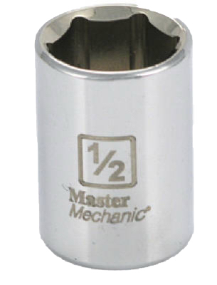 -Asia 111260 MM 0.25 in. x 0.5 in. Drive 6 Point Socket