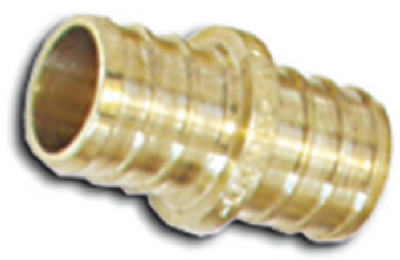 0.5 in. Brass Insert Coupling, Pack of 10