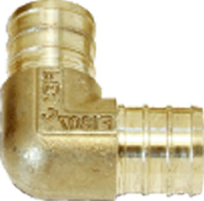 0.75 in. Brass Barb Insert Elbows, Pack of 10