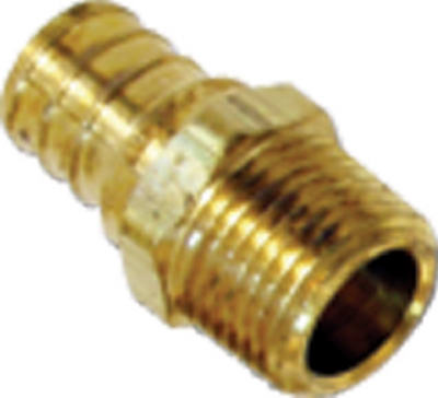 0.5 x 0.5 Male Pipe Thread Adapter, Pack of 10