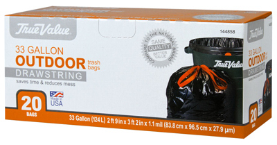 True Value 33 Gallon Trash Bag - 20 Count