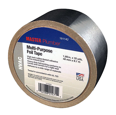 Picture of Berry Plastics Tapes-Coating 191142 Master Plumber MP 1.89 in. x 10 Yard Foil Tape