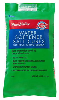 40 lbs True Value Water Conditioning Salt Pellet with Rust