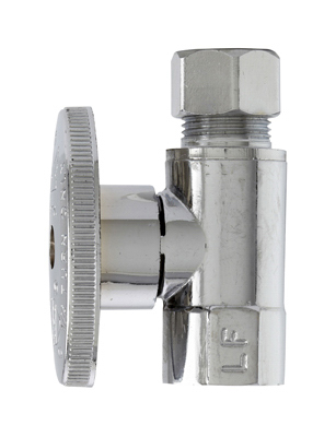 0.37 x 0.37 in. Master Plumber Straight Chrome Supply Stop