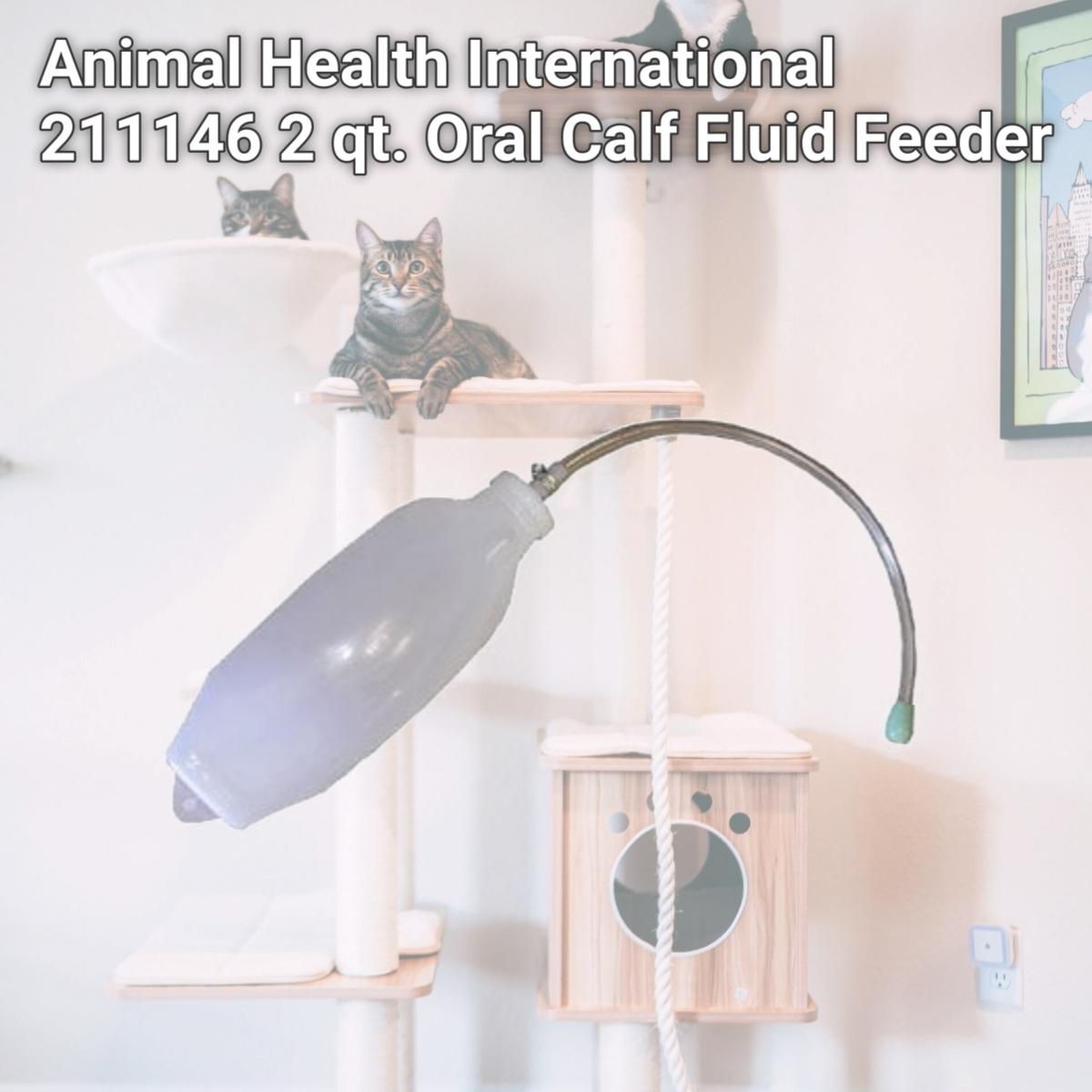 Picture of Animal Health International 211146 2 qt. Oral Calf Fluid Feeder