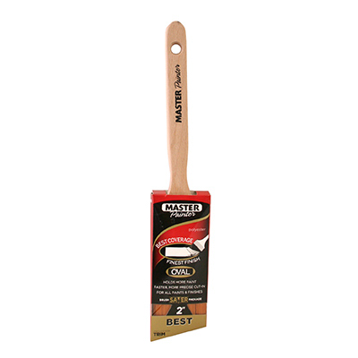 Picture of True Value Applicators 210618 Metal Painter Best 2 in. Oval Brush