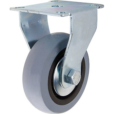 3 in. G1 Gray TRP Rigid Caster