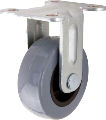 2 in. G1 Gray TPU Rigid Caster