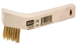 209944 3 x 7 in. Brass Wire Brush -  Lincoln Electric, KH582