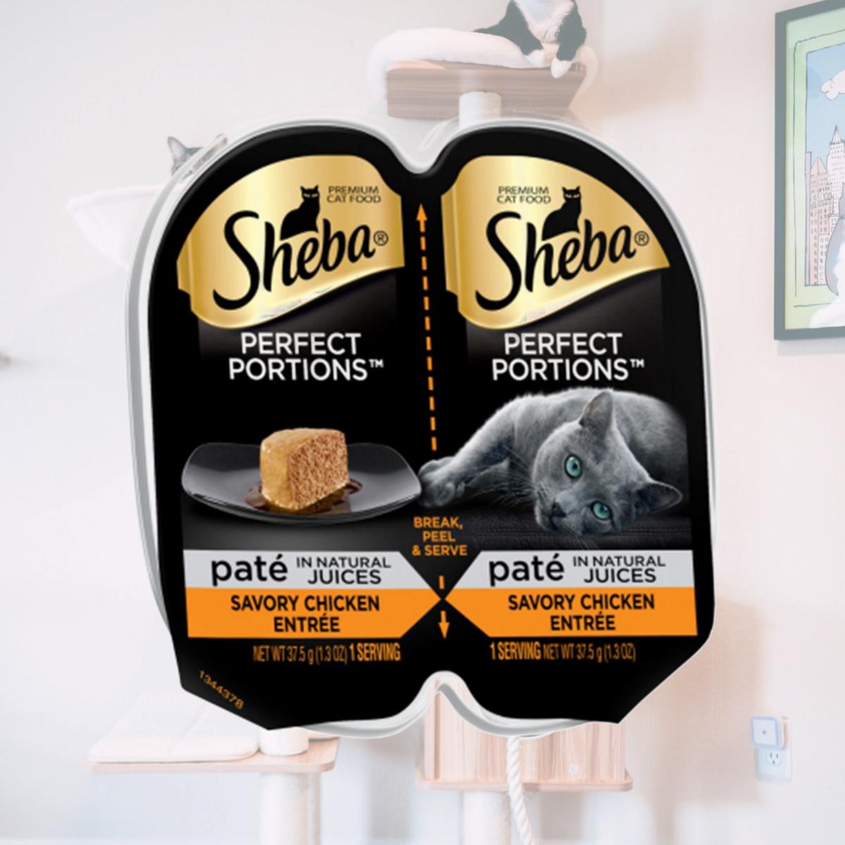 Picture of Mars Petcare US 216068 2.6 oz Sheba Chicken Food