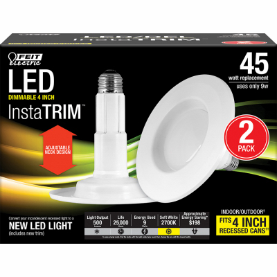 Picture of Feit Electric 218565 4 in. LED Retrofit Kit&#44; Pack of 2
