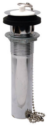 1.25 in. Master Plumber Chrome Lavatory Plug