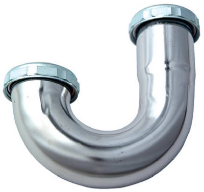 Picture of Plumb Shop Div Brasscraft 219659 1.5 in. Master Plumber Chrome Kitchen J Bend