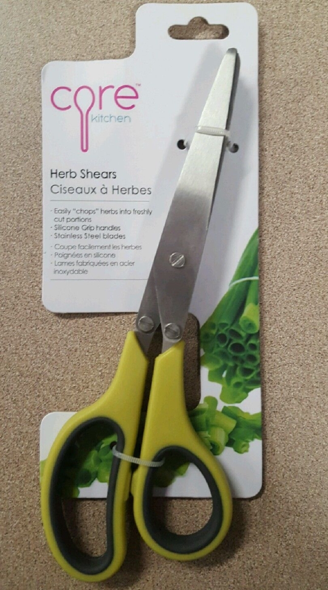 Picture of Core Home 220756 Kitchen Herb Scissors&#44; Lime Green