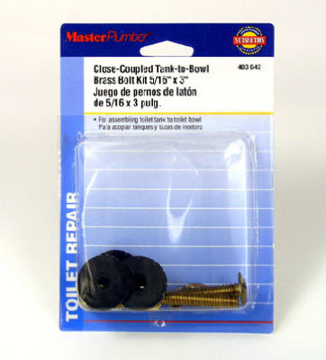403642 Master Plumber Tank & Bowl Bolt Set