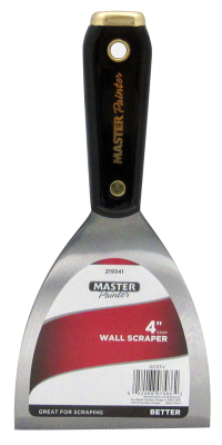 219341 4 in. Master Painter Stiff Scraper Pack of 6
