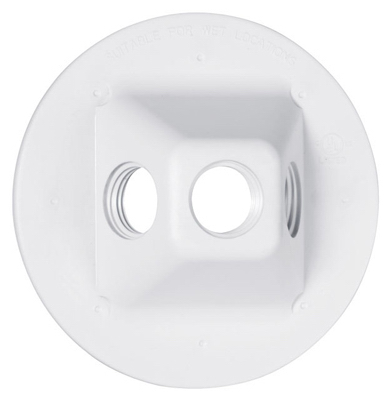 Bell Non-Metallic Lamp Cover, White