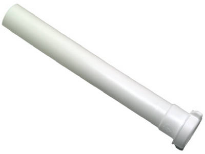 Master Plumber Lavatory & Kitchen Drain Tube - White - 12 in.