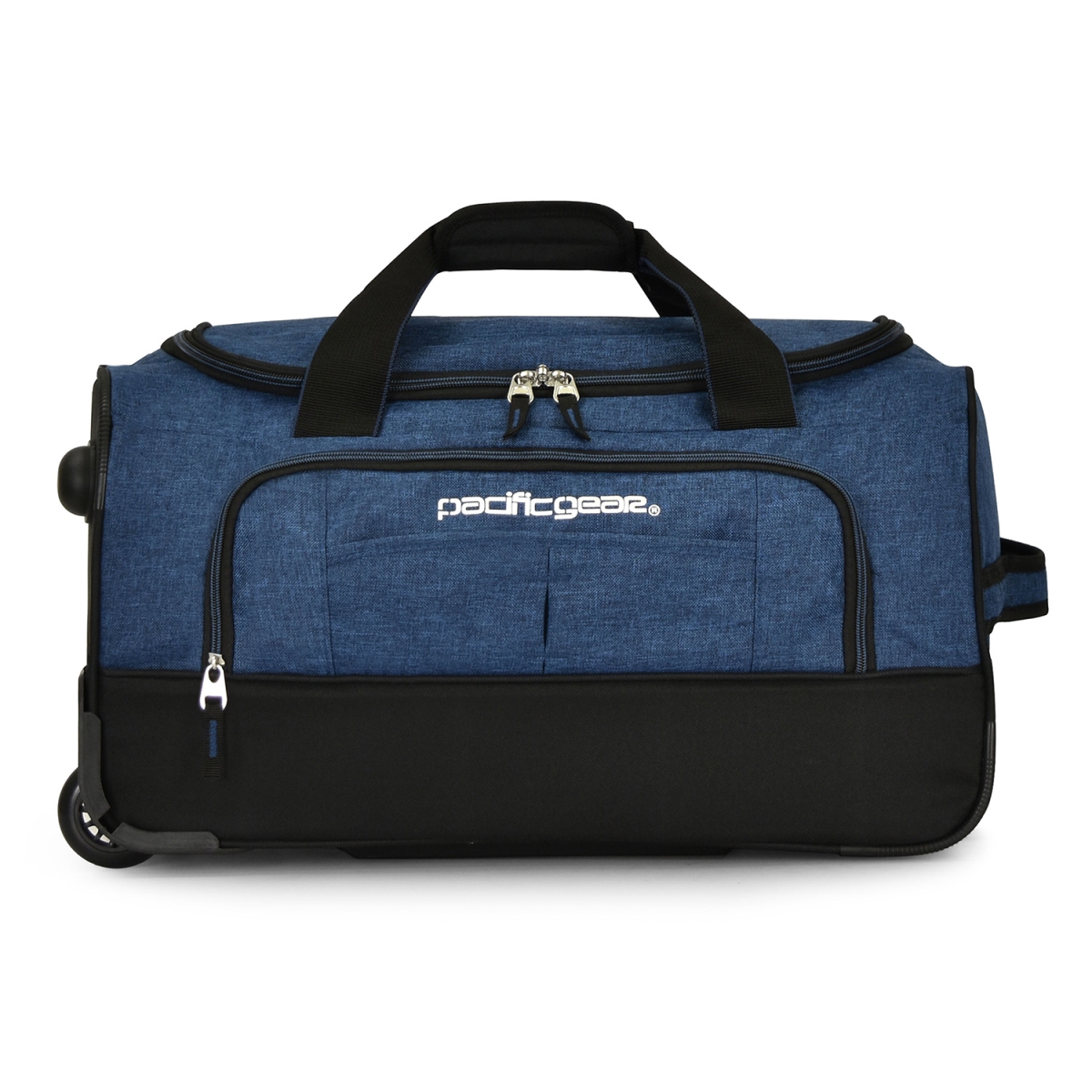 PG03071N 21 in. Keystone Rolling Wheels Duffel Bag, Navy