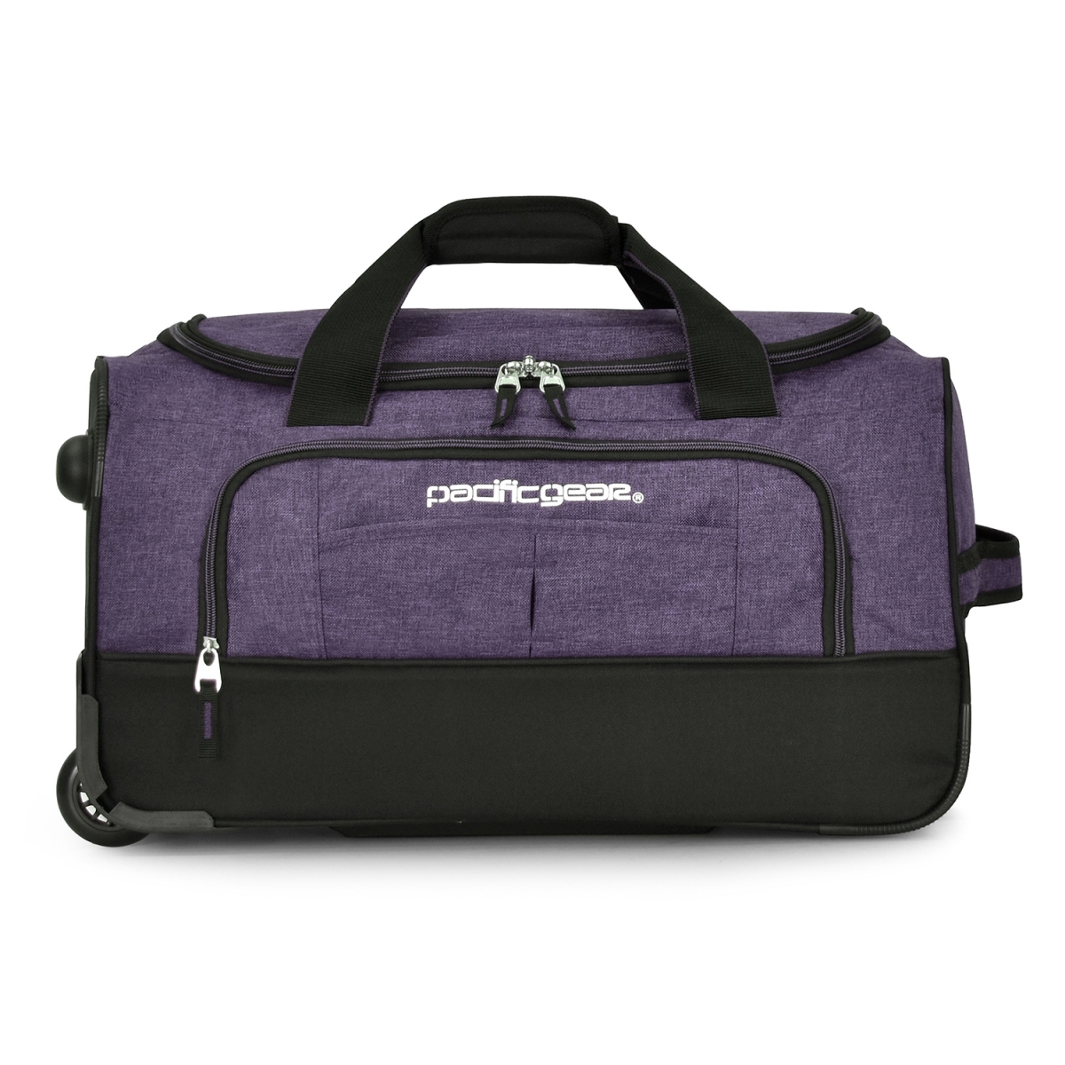 PG03071L 21 in. Keystone Rolling Wheels Duffel Bag, Purple