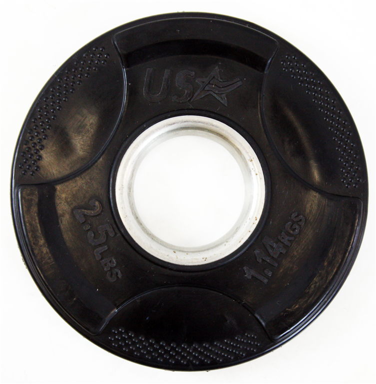 Troy Barbell GP-002R 2.5 lbs USA Rubber Grip Plate