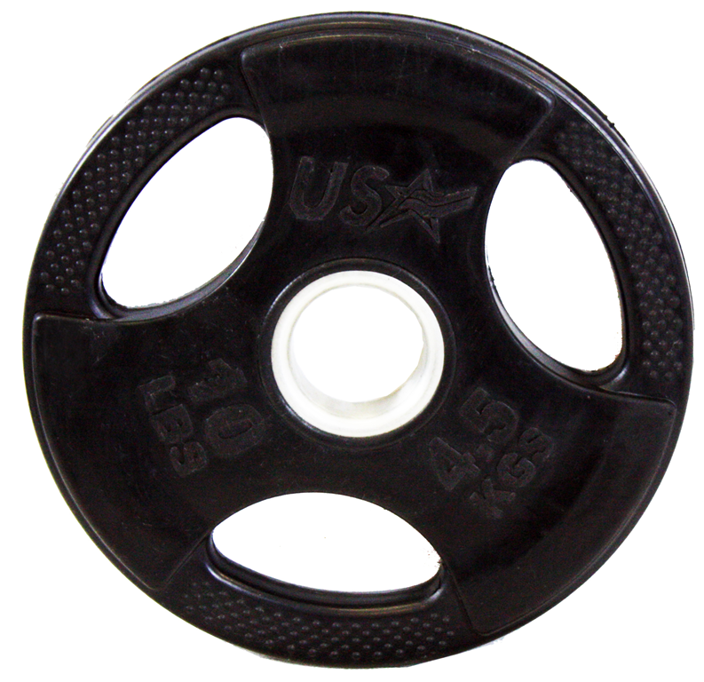 Troy Barbell GP-010R 10 lbs USA Rubber Grip Plate